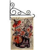 Witch Bouquet - Halloween Fall Vertical Impressions Decorative Flags HG112115 Made In USA