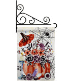 Spooky Bouquet - Halloween Fall Vertical Impressions Decorative Flags HG112116 Made In USA