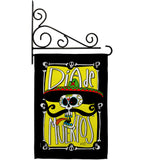 Dia de Muertos Skull - Halloween Fall Vertical Impressions Decorative Flags HG137070 Made In USA