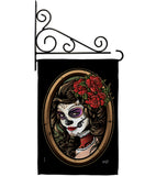 La Calavera Catrina - Halloween Fall Vertical Impressions Decorative Flags HG137086 Made In USA