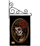 La Calavera Catrina - Halloween Fall Vertical Impressions Decorative Flags HG137086 Made In USA