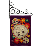 Celebrate Dia de Muertos - Halloween Fall Vertical Impressions Decorative Flags HG137249 Made In USA