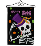 Happy Halloween - Halloween Fall Vertical Impressions Decorative Flags HG137262 Made In USA
