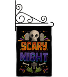 Scary Night - Halloween Fall Vertical Impressions Decorative Flags HG137296 Made In USA