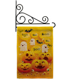 Ghosts And Pumpkins - Halloween Fall Vertical Impressions Decorative Flags HG137557 Made In USA