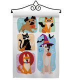 Halloween Dress Up - Halloween Fall Vertical Impressions Decorative Flags HG137623 Made In USA