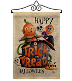 Trick Or Treat Day - Halloween Fall Vertical Impressions Decorative Flags HG190172 Made In USA