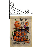 Trick Or Treat Day - Halloween Fall Vertical Impressions Decorative Flags HG190172 Made In USA