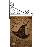 Entry Only For Monsters - Halloween Fall Vertical Impressions Decorative Flags HG191021 Made In USA