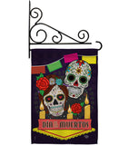 Dia de los Muertos - Halloween Fall Vertical Impressions Decorative Flags HG191029 Made In USA