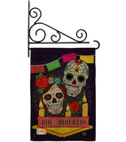 Dia de los Muertos - Halloween Fall Vertical Impressions Decorative Flags HG191029 Made In USA