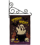 Spooky Night - Halloween Fall Vertical Impressions Decorative Flags HG192219 Made In USA