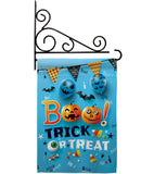 Boo Trick - Halloween Fall Vertical Impressions Decorative Flags HG192221 Made In USA