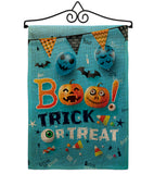 Boo Trick - Halloween Fall Vertical Impressions Decorative Flags HG192221 Made In USA