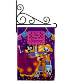 Happy Di de Muertos - Halloween Fall Vertical Impressions Decorative Flags HG192244 Made In USA