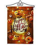 Lightful Halloween - Halloween Fall Vertical Impressions Decorative Flags HG192245 Made In USA