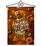 Lightful Halloween - Halloween Fall Vertical Impressions Decorative Flags HG192245 Made In USA