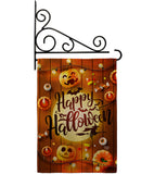 Lightful Halloween - Halloween Fall Vertical Impressions Decorative Flags HG192245 Made In USA