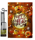 Lightful Halloween - Halloween Fall Vertical Impressions Decorative Flags HG192245 Made In USA