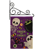 Trick ot Treat - Halloween Fall Vertical Impressions Decorative Flags HG192255 Made In USA