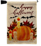 Halloween Candlestick - Halloween Fall Vertical Impressions Decorative Flags HG192667 Made In USA
