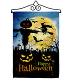 Graveyard Spooky - Halloween Fall Vertical Impressions Decorative Flags HG192692 Made In USA