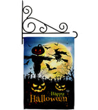 Graveyard Spooky - Halloween Fall Vertical Impressions Decorative Flags HG192692 Made In USA