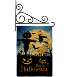 Graveyard Spooky - Halloween Fall Vertical Impressions Decorative Flags HG192692 Made In USA