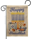 Feast of Dedication - Hanukkah Winter Vertical Impressions Decorative Flags HG137020 Made In USA