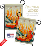 Light Of Hanukkah - Hanukkah Winter Vertical Impressions Decorative Flags HG192722 Made In USA