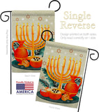 Light Of Hanukkah - Hanukkah Winter Vertical Impressions Decorative Flags HG192722 Made In USA