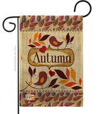 Birds Autumn - Harvest & Autumn Fall Vertical Impressions Decorative Flags HG113003 Made In USA