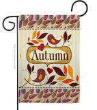 Birds Autumn - Harvest & Autumn Fall Vertical Impressions Decorative Flags HG113003 Made In USA