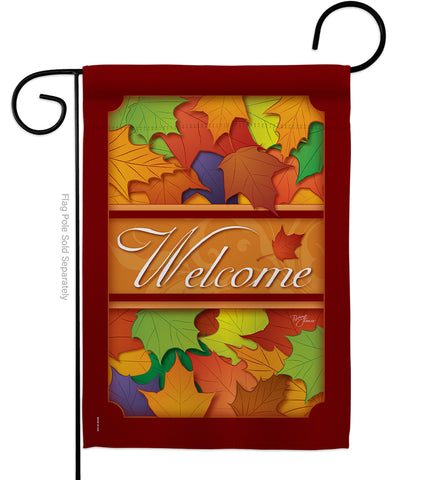 Autumn - Harvest & Autumn Fall Vertical Impressions Decorative Flags HG113035 Imported