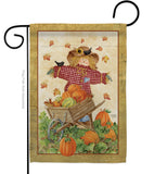 Scarecrow - Harvest & Autumn Fall Vertical Impressions Decorative Flags HG113043 Made In USA