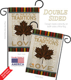 Family Traditions - Harvest & Autumn Fall Vertical Impressions Decorative Flags HG113078 Made In USA