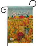 Pumpkin Patch - Harvest & Autumn Fall Vertical Impressions Decorative Flags HG113081 Made In USA