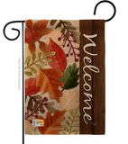 Autumn Leaves - Harvest & Autumn Fall Vertical Impressions Decorative Flags HG113082 Made In USA