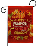 Pumpkin Spice - Harvest & Autumn Fall Vertical Impressions Decorative Flags HG113090 Made In USA