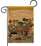 Harvest Village - Harvest & Autumn Fall Vertical Impressions Decorative Flags HG113098 Made In USA