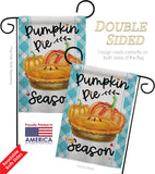 Pumpkin Pie - Harvest & Autumn Fall Vertical Impressions Decorative Flags HG113102 Made In USA