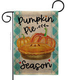 Pumpkin Pie - Harvest & Autumn Fall Vertical Impressions Decorative Flags HG113102 Made In USA