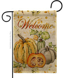 Pumpkin & Squash - Harvest & Autumn Fall Vertical Impressions Decorative Flags HG113111 Made In USA