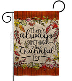 Always Something Thankful - Harvest & Autumn Fall Vertical Impressions Decorative Flags HG113112 Made In USA