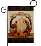 Autumn Candles - Harvest & Autumn Fall Vertical Impressions Decorative Flags HG113114 Made In USA