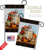 Fall Lantern - Harvest & Autumn Fall Vertical Impressions Decorative Flags HG113115 Made In USA