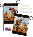 Fall Lantern - Harvest & Autumn Fall Vertical Impressions Decorative Flags HG113115 Made In USA