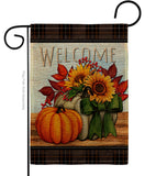 Pumpkin Bouquet - Harvest & Autumn Fall Vertical Impressions Decorative Flags HG113117 Made In USA