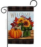 Pumpkin Bouquet - Harvest & Autumn Fall Vertical Impressions Decorative Flags HG113117 Made In USA