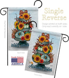 Autumn Vibes - Harvest Autumn Fall Vertical Impressions Decorative Flags HG130418 Made In USA